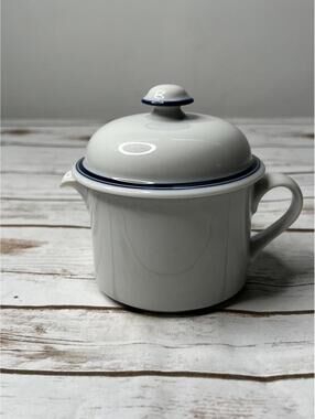 Vintage Dansk Bistro Christianshavn Blue Creamer with Lid